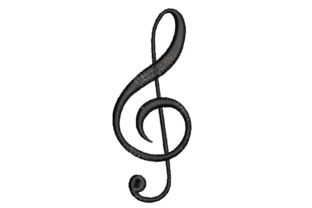 A Professional Review of the Music Clef Embroidery Design