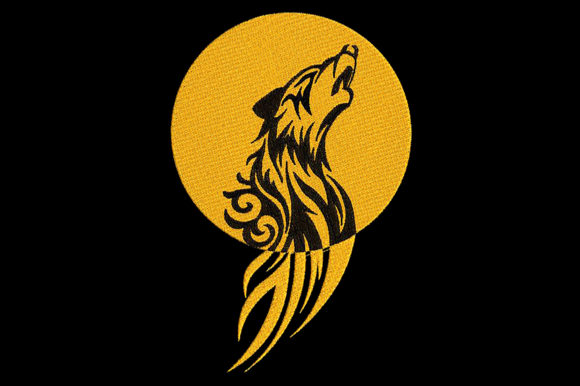 A Quiet Howl: Reviewing Wolf and Moon Embroidery