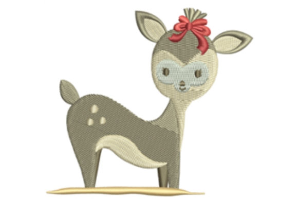 Bambi Deer Embroidery: A Small Business Brand Asset Review