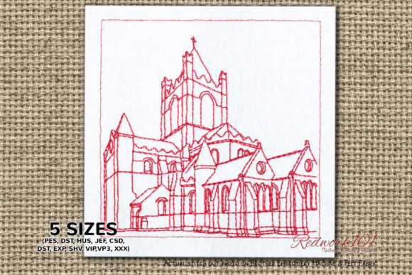 Cathedral Church of Christ: A Faithful Embroidery Design