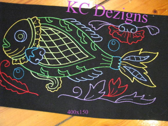 Colourline Fish 04: A Playful New Design for Personalized Gifts