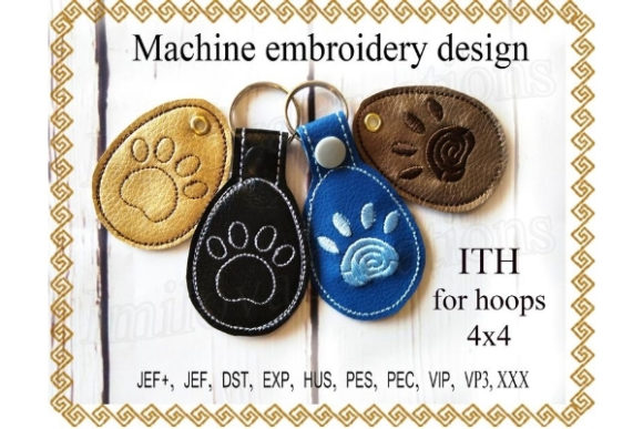 Key Fob Paw Snap Tab Key in the Hoop Review