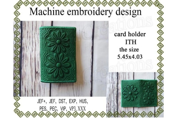 Reviewing the Flower ITH Card Holder for Boutique Apparel