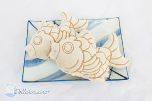 Taiyaki Plush Embroidery Pattern for Craft Businesses