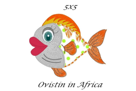 The Charm and Practicality of the Green Dotted Sassy Applique Fish